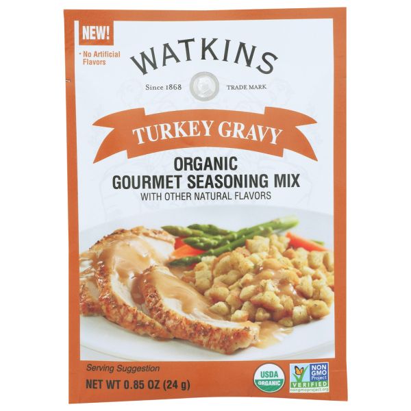 WATKINS: Organic Turkey Gravy Mix, 0.85 oz