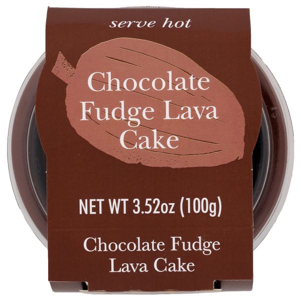 POTS & CO: Chocolate Fudge Lava Cake, 3.52 oz