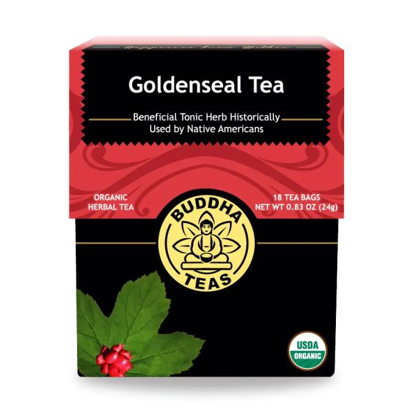 BUDDHA TEAS: Goldenseal Tea, 18 bg