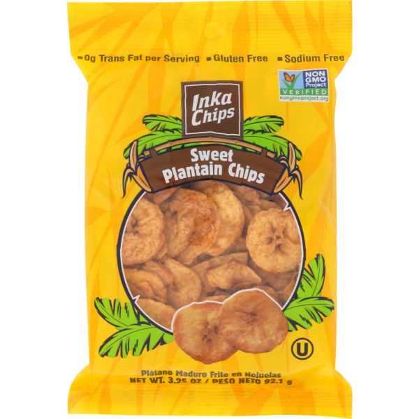 INKA: Sweet Plantain Chips, 3.25 oz