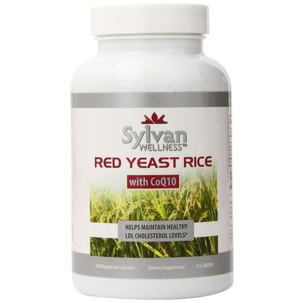 SYLVAN WELLNESS: Red Yeast Rice 120 with CoQ10, 120 cp