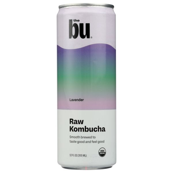 THE BU: Kombucha Lavender Can, 12 oz