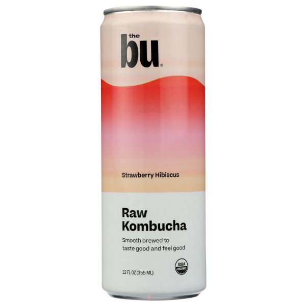 THE BU: Kombucha Strawberry, 12 oz