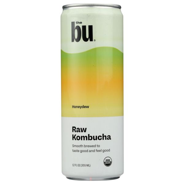 THE BU: Kombucha Hondeydew Can, 12 oz