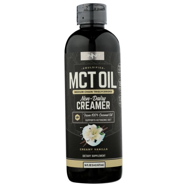 ONNIT: Mct Oil Emulsified Vanill, 16 oz