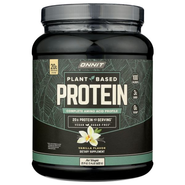ONNIT: Plant Based Protein Vanilla, 823 gm