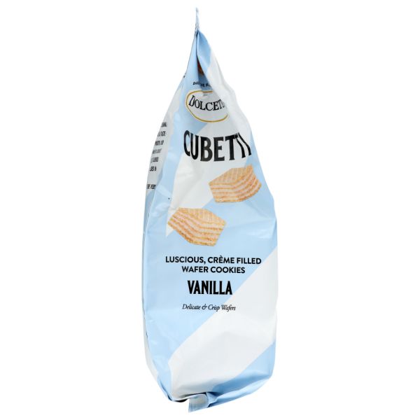 DOLCETTO: Cubetti Vanilla Wafer, 8.8 oz