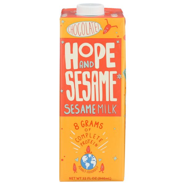 HOPE AND SESAME: Milk Chocolate Sesame, 32 oz