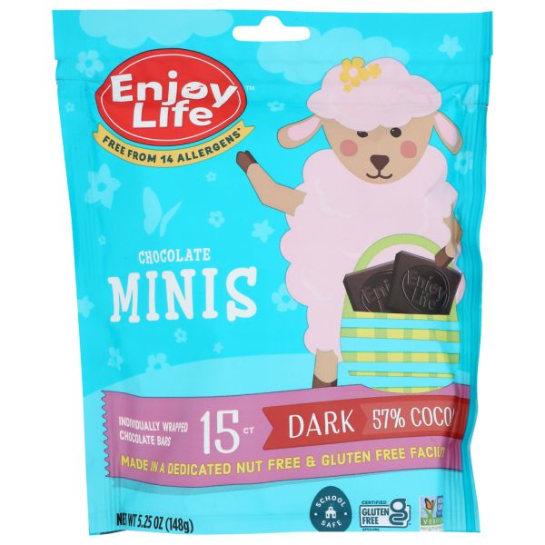 ENJOY LIFE: Easter Chocolate Minis Dark Chocolate, 5.25 oz
