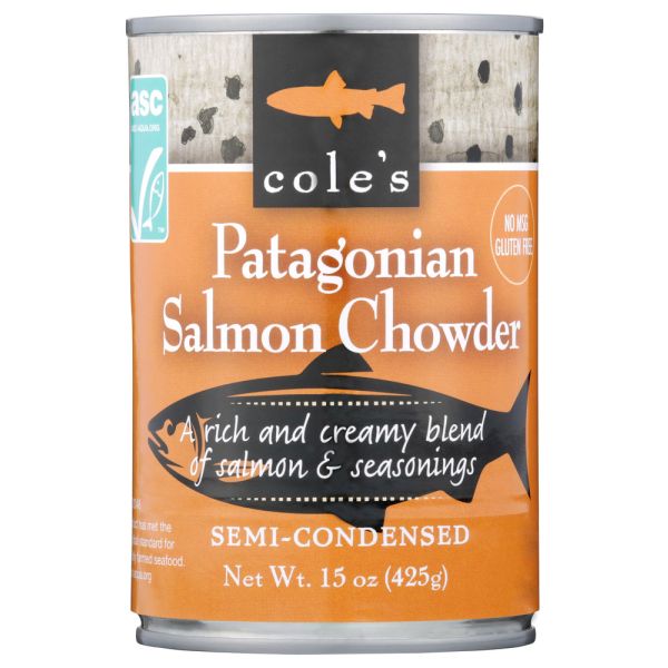 COLES: Patagonian Salmon Chowder Soup, 15 oz