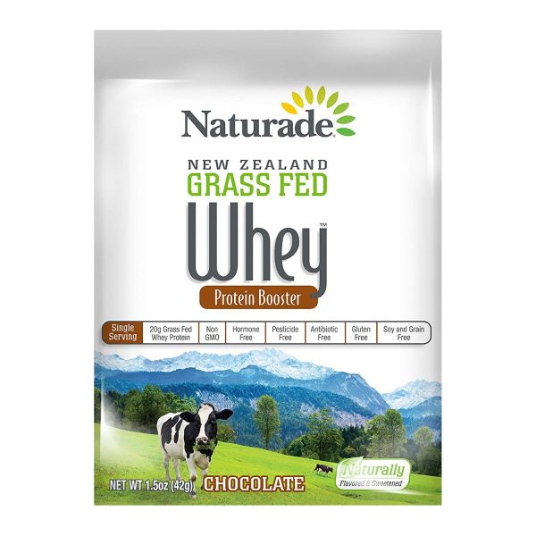 NATURADE: New Zealand Grass Fed Whey Chocolate, 1.5 oz