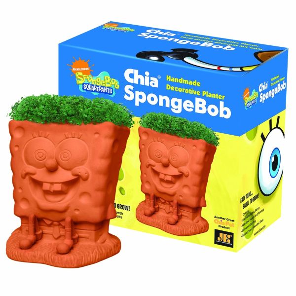 CH-CH-CH-CHIA: Chia Pet SpongeBob, 1 ea