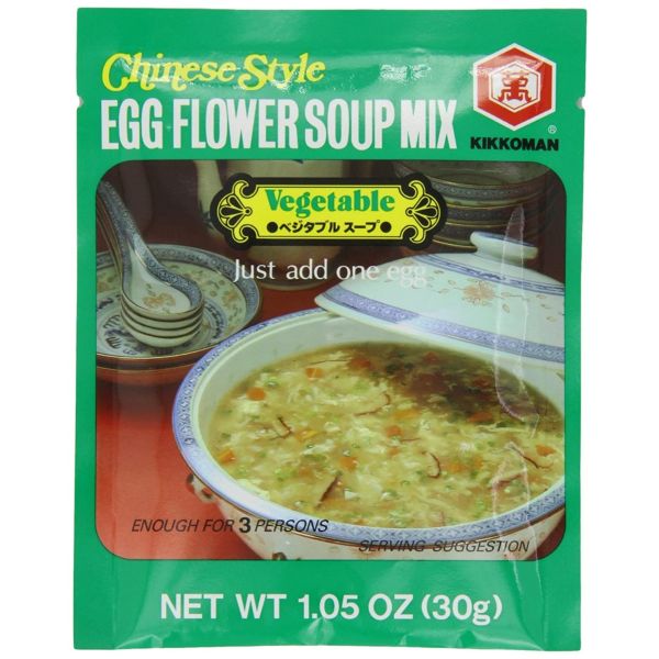 KIKKOMAN: Soup Egg Flower Vgtbl, 1.05 oz