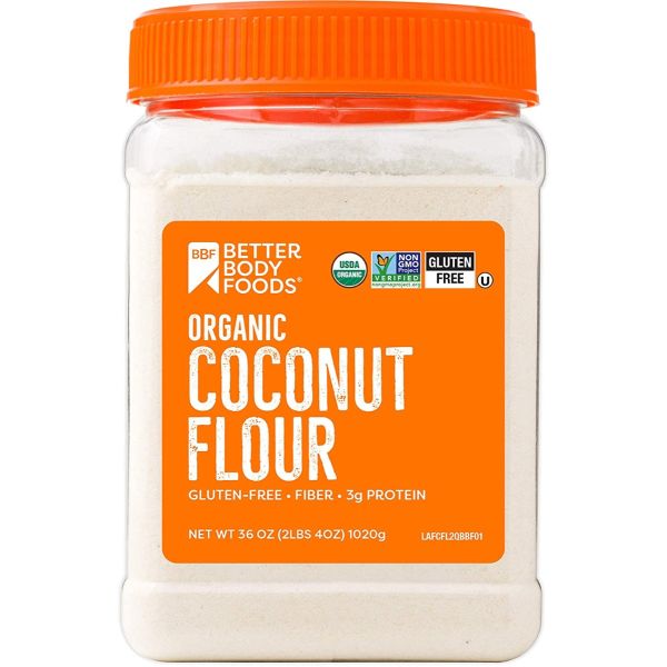 BETTERBODY: Flour Coconut Org, 2.25 lb
