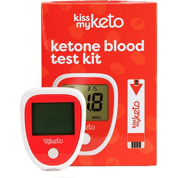 KISS MY KETO: Ketone Blood Meter Kit, 1 pc