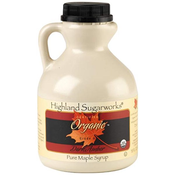 HIGHLAND: Syrup Maple US Amber Jug, 16 oz