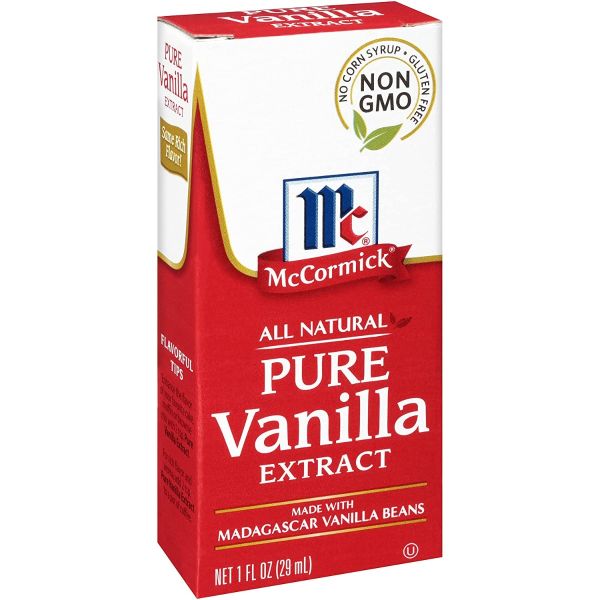 MC CORMICK: Extract Pure Vanilla, 1 oz