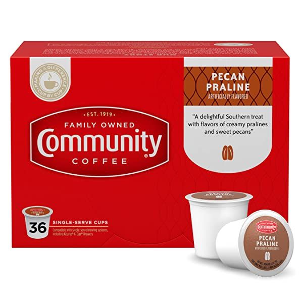 COMMUNITY COFFEE: Coffee Ss Pecan Praline, 36 pc