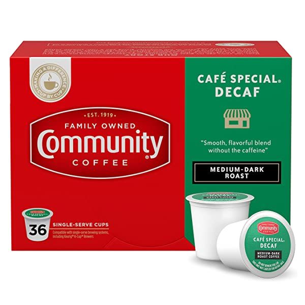 COMMUNITY COFFEE: Coffee Ss Special Decaf, 36 pc