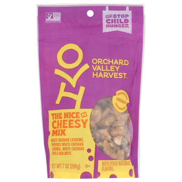 ORCHARD VALLEY HARVEST: Mix Trail Nice & Cheesy, 7 oz