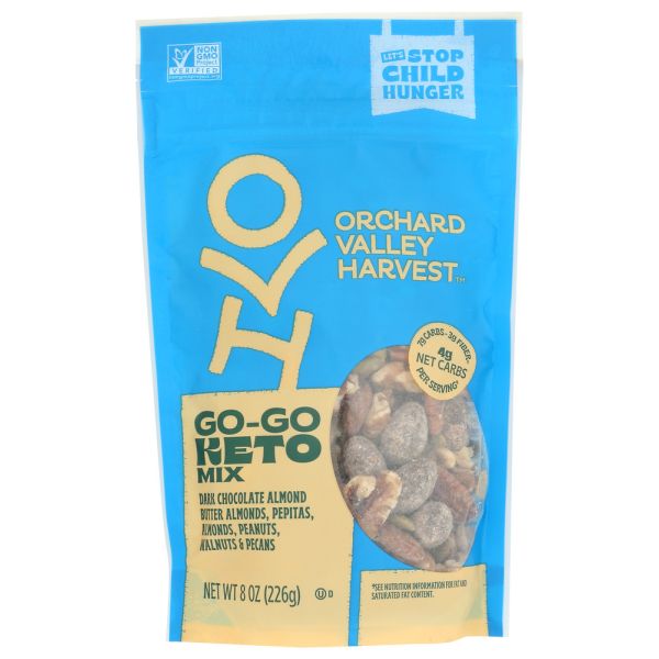 ORCHARD VALLEY HARVEST: Mix Trail Keto, 8 oz