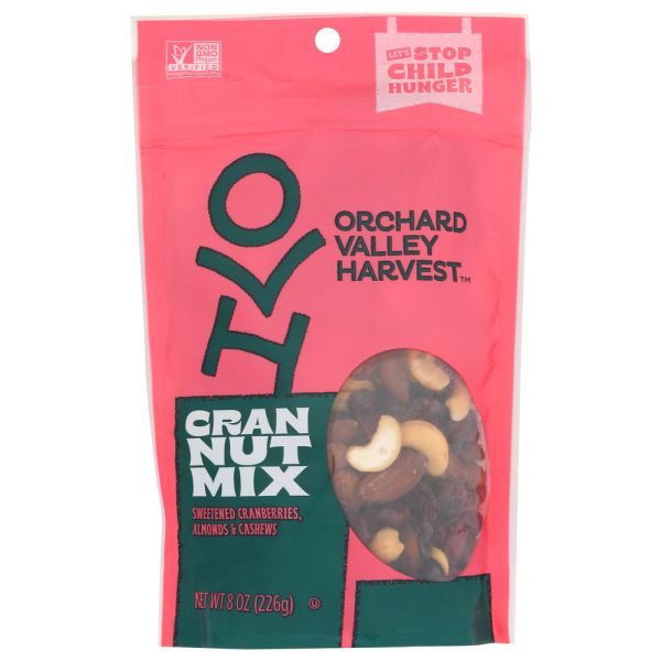 ORCHARD VALLEY HARVEST: Mix Trail Cran Nut, 8 oz