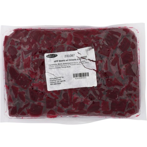 FRANKLY FRESH: Beets with Onion and Fennel, 5 lb