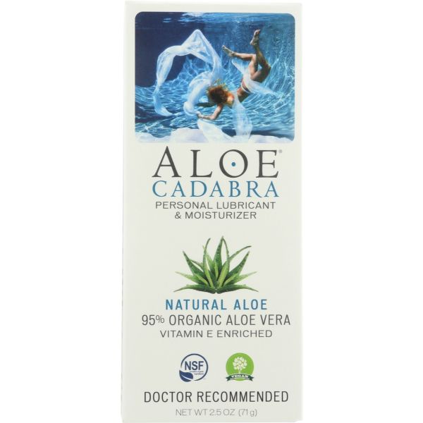 ALOE CADABRA: Natural Aloe Lubricant, 2.5 oz