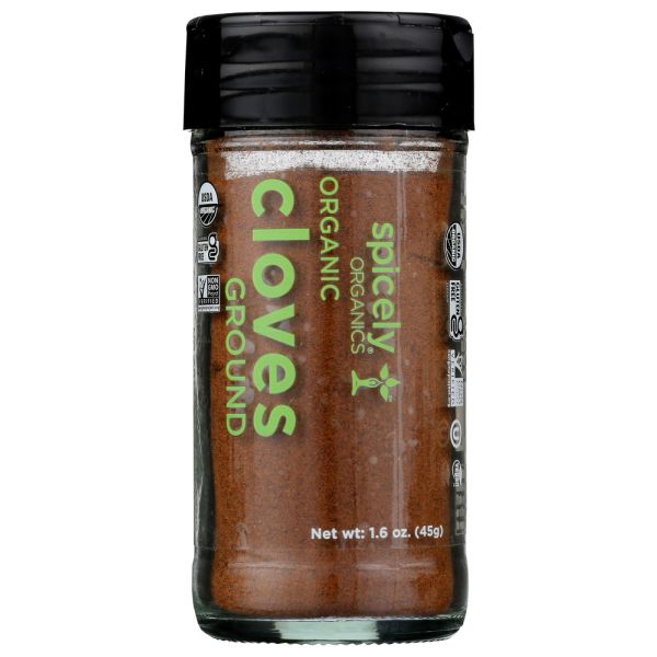 SPICELY ORGANICS: Spice Cloves Ground Jar, 1.6 oz