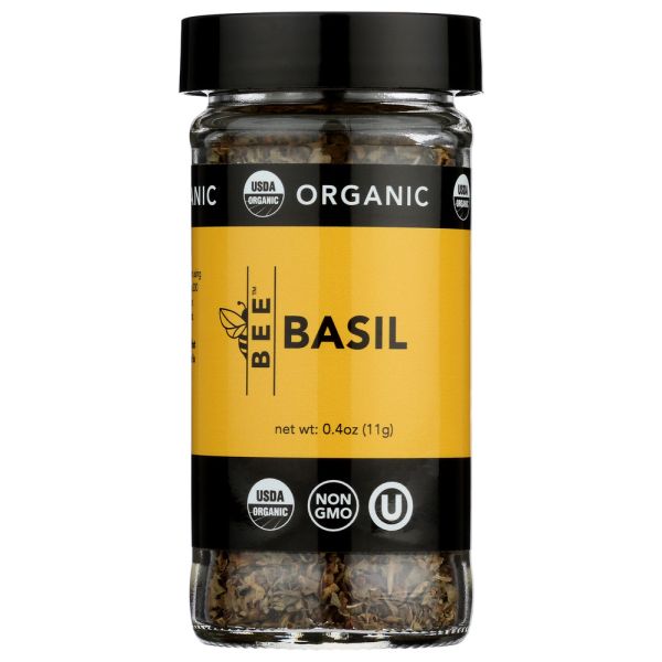 BEE SPICES: Basil Org, 0.4 oz