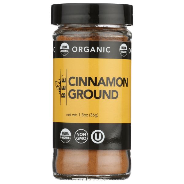 BEE SPICES: Organic Cinnamon Ground, 1.3 oz