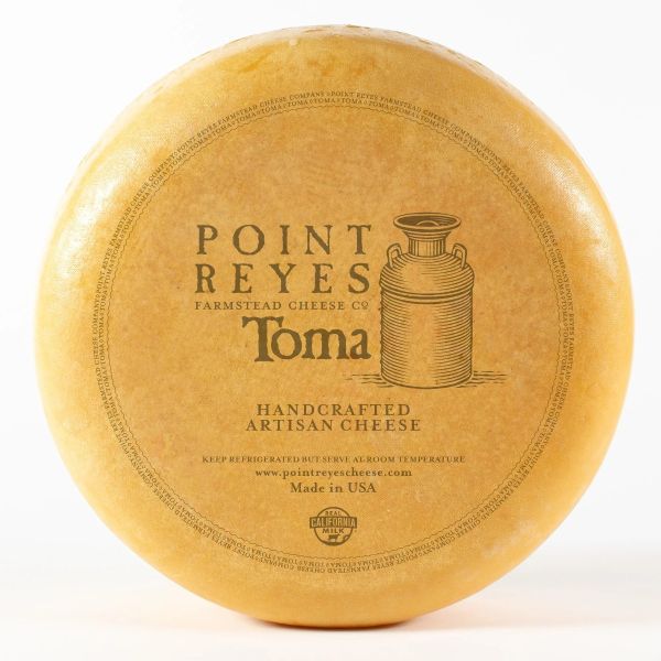 POINT REYES: Toma Cheese Wheel Rw, 10 lb
