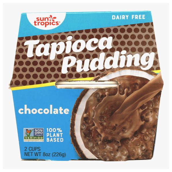 SUN TROPICS: Chocolate Tapioca Pudding, 8 oz
