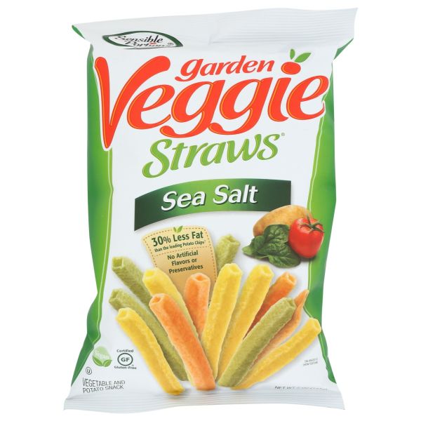 SENSIBLE PORTIONS: Garden Veggie Straws Sea Salt, 5 oz