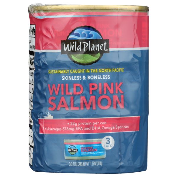 WILD PLANET: Wild Pink Salmon, 11.25 oz