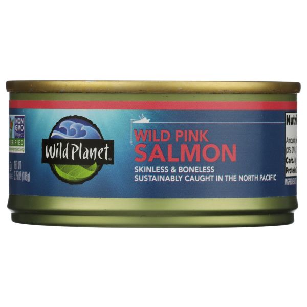 WILD PLANET: Wild Pink Salmon, 3.75 oz