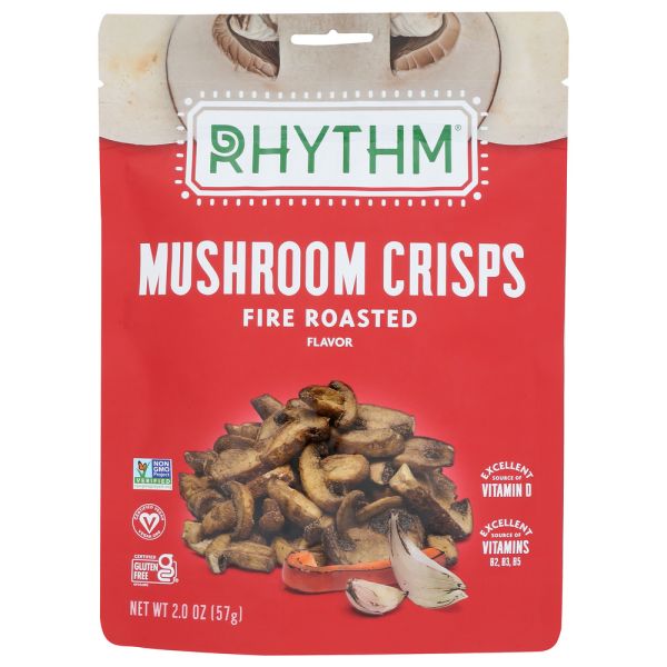 RHYTHM SUPERFOODS: Mushroom Fire Roastd Crsp, 2 oz