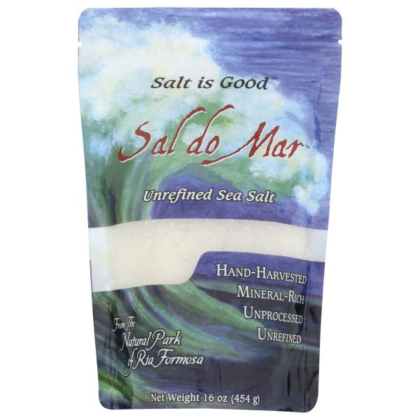 MATE FACTOR: Sal Do Mar Unrefined Sea Salt, 1 lb