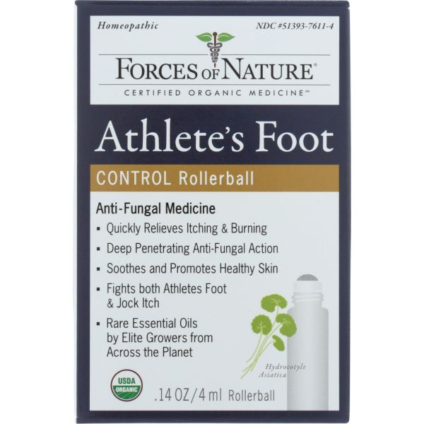 FORCES OF NATURE: Athletes Foot Control, 4 ml