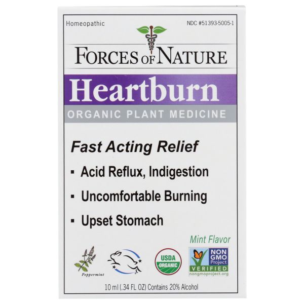 FORCES OF NATURE: Heartburn, 10 ml