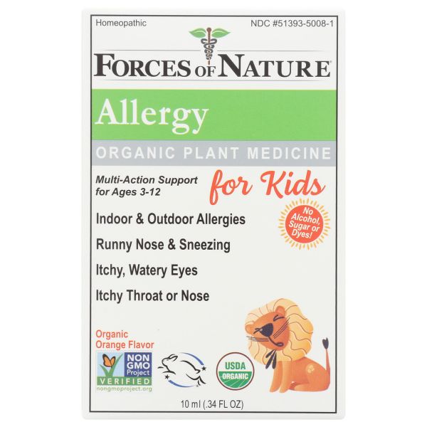 FORCES OF NATURE: Kids Allergy, 10 ML