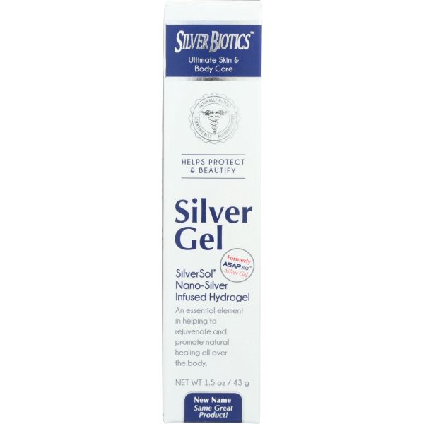 AMERICAN BIOTECH LABS: ASAP365 Silver Gel Ultimate Skin & Body Care, 1.5 oz
