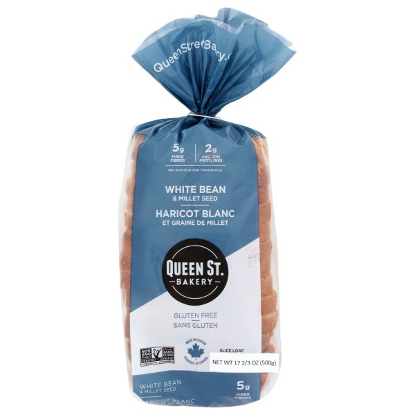 QUEEN STREET BAKERY: White Bean & Millet Seed Loaf, 17.6 oz