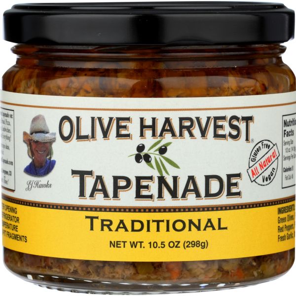 OLIVE HARVEST: Olive Tapenade Traditional, 10.5 oz