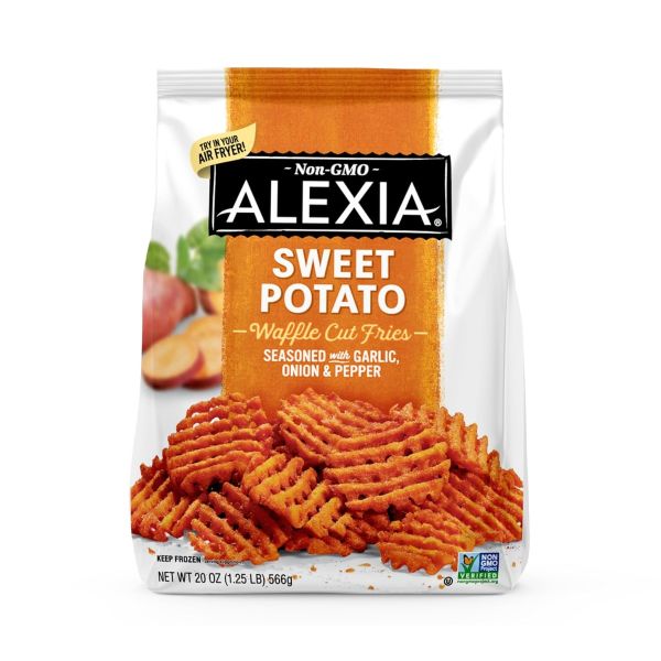 ALEXIA: Waffle Cut Seasoned Salt Sweet Potato, 20 oz