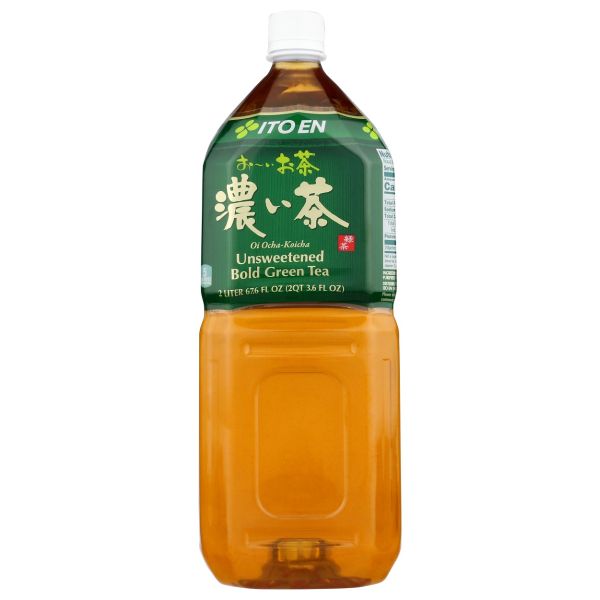 ITO EN: Oi Ocha Unsweetened Bold Green Tea, 67.6 fo