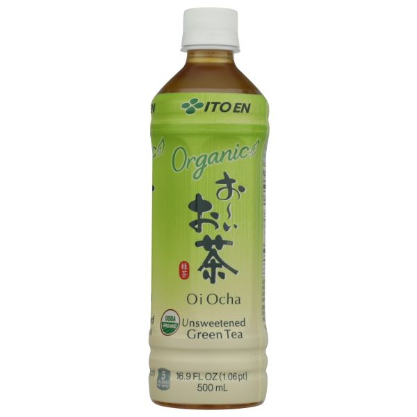 ITO EN: Organic Oi Ocha Unsweetened Green Tea, 16.9 fo