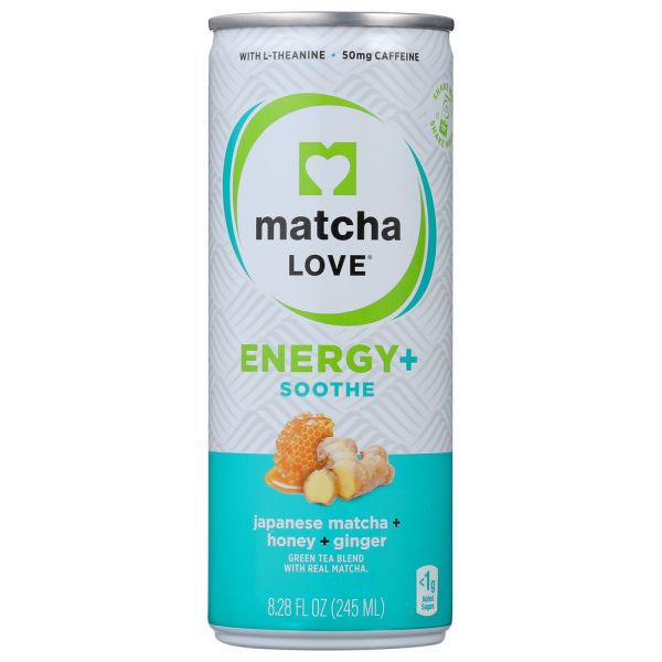 MATCHA: Tea Rtd Energy Soothe, 8.28 fo