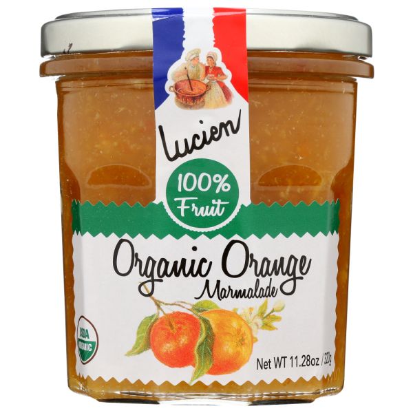 LUCIEN GEORGELIN: Spread Fruit Orange Organic, 320 gm