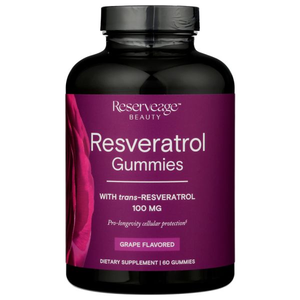 RESERVEAGE: Resveratrol Gummy, 60 PC